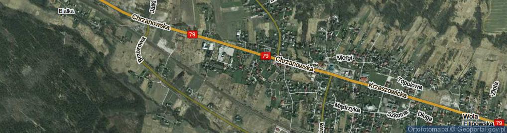 Zdjęcie satelitarne Słoneczna ul.